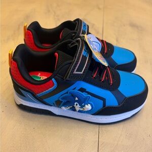Youth Kids Sonic The Hedge Hog Sneakers Size 12 Y New Without Box With Tags Rare